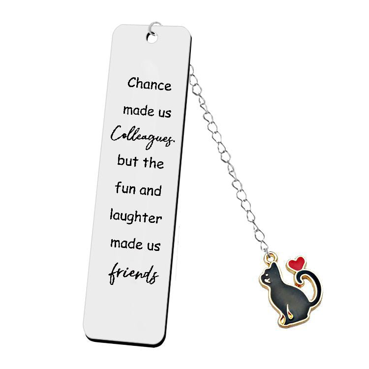 Wholesale Engraved Stainless Steel Bookmarks